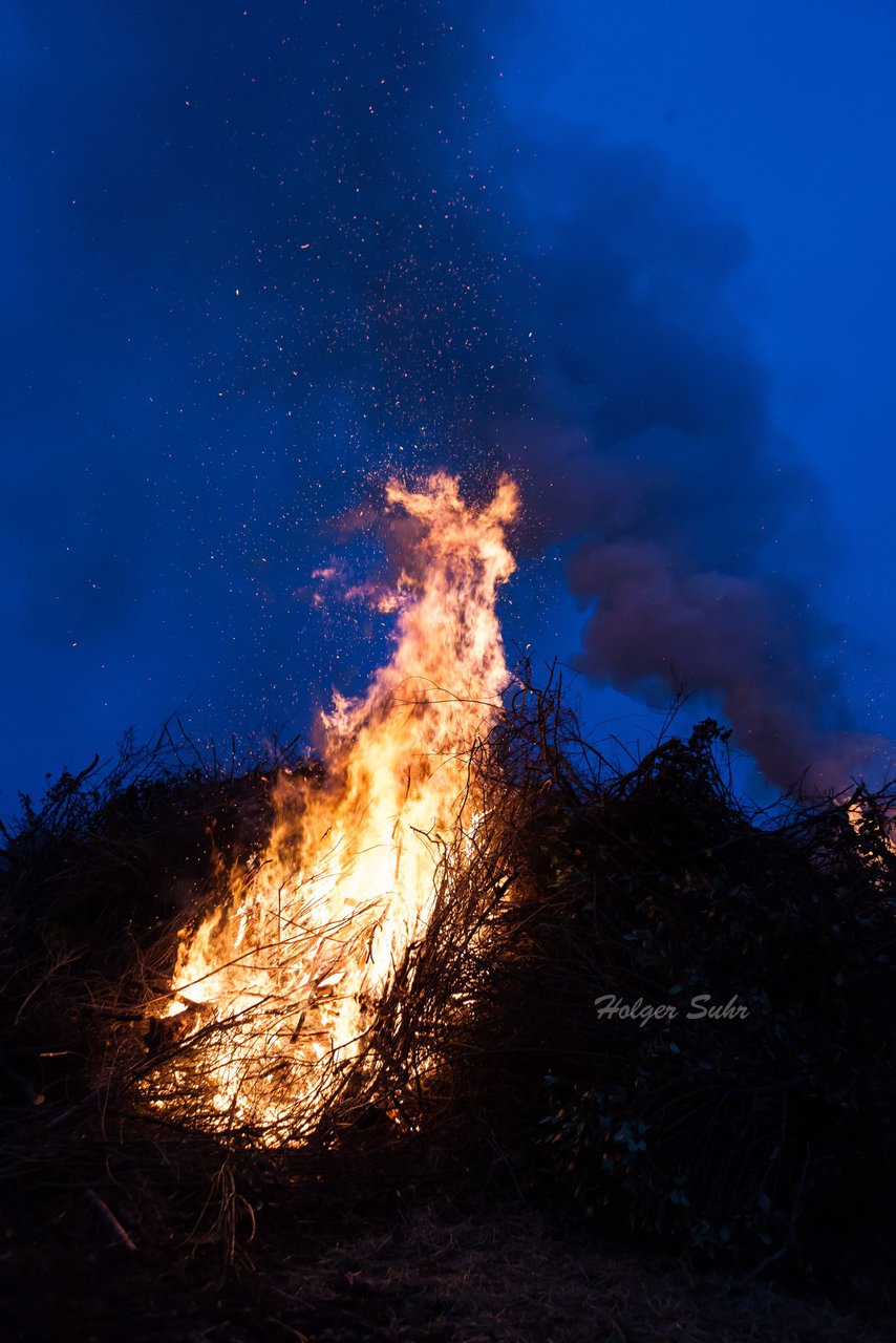 Bild 3 - Wiemersdorfer Osterfeuer